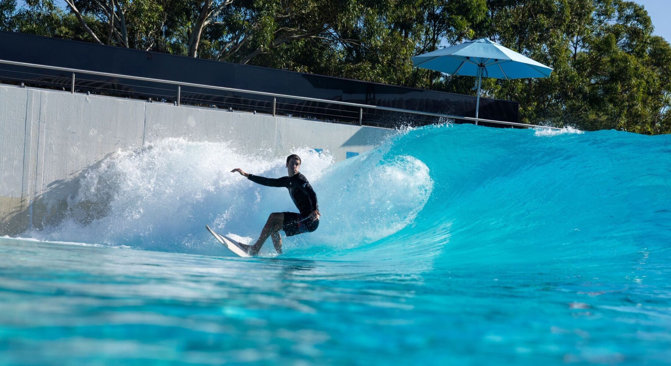 Riding the waves at Australia's best urban surfpark, URBNSURF, Homebush