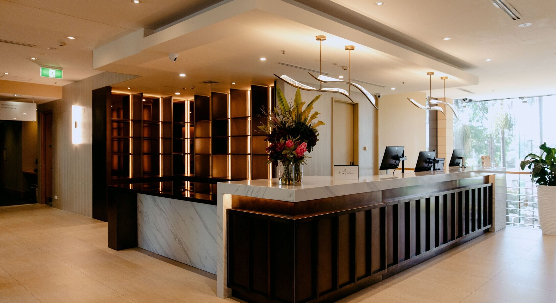 Crowne Plaza Macquarie Park front desk