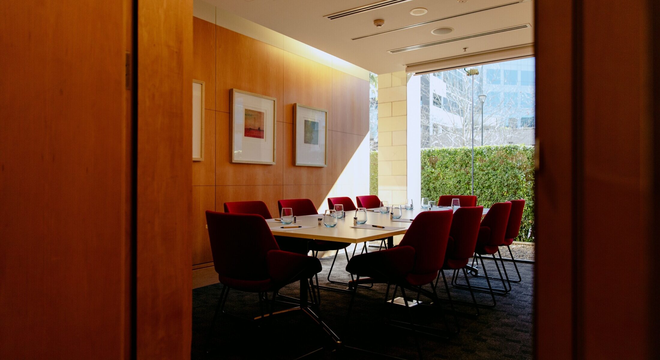 Meeting space at Crowne Plaza